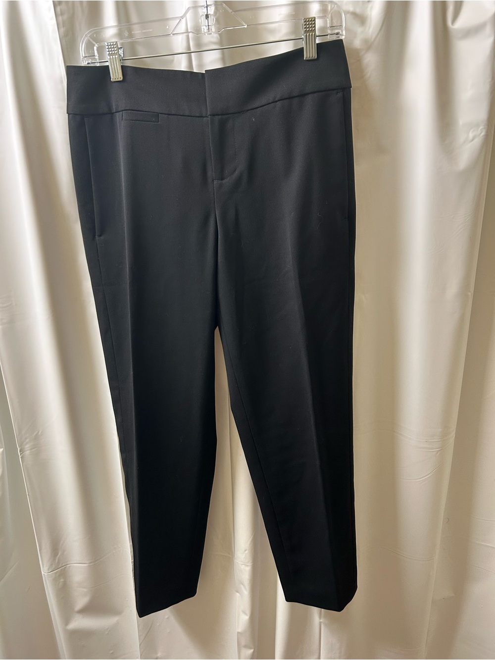 Ann Taylor Black Straight Leg Dress Pants